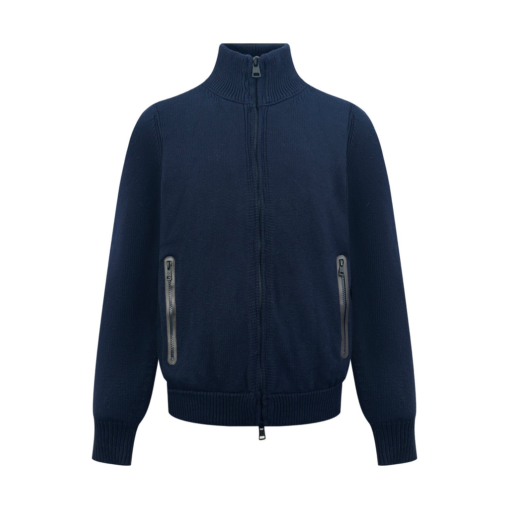 2026 New Model Mon Logo Sweater with Quilted Down Jacket (AA634-C80)