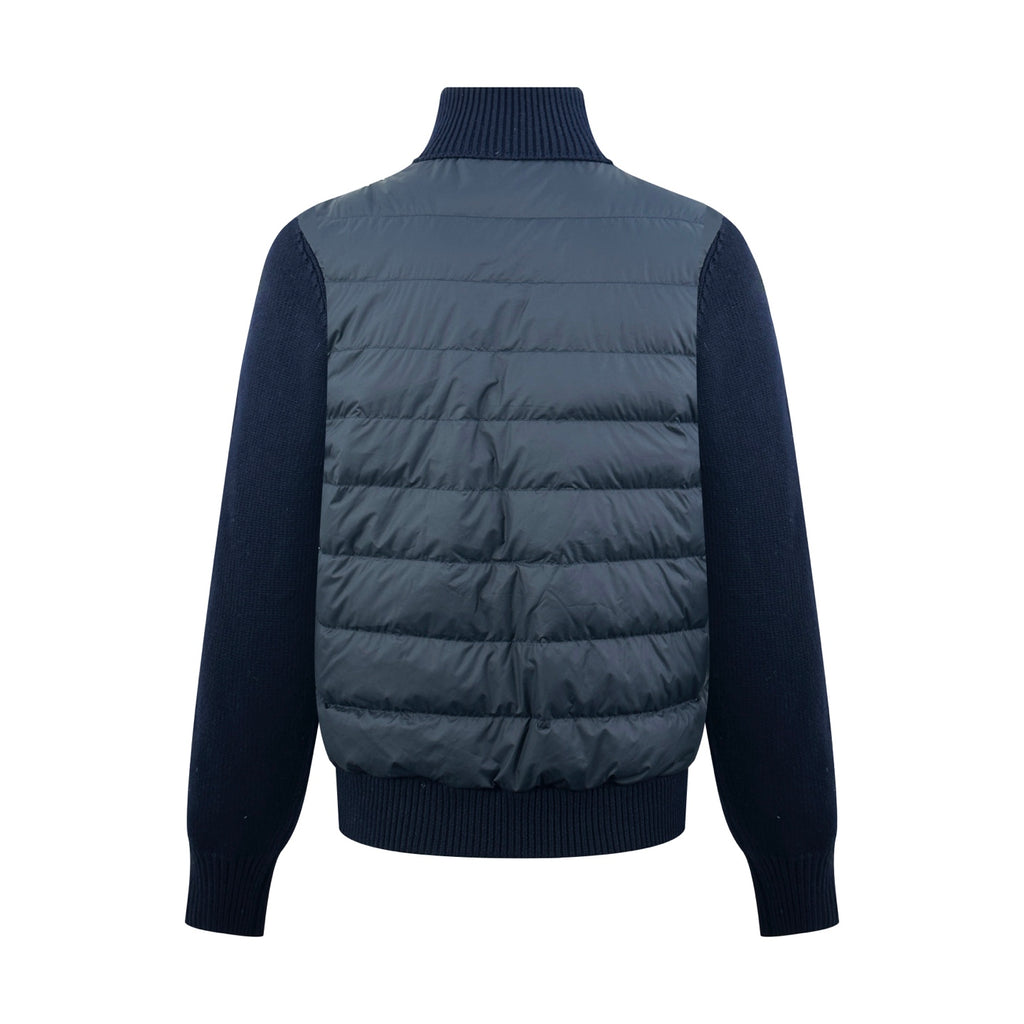 2026 New Model Mon Logo Sweater with Quilted Down Jacket (AA634-C80)