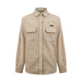 2026 new MM logo checked shirt jacket (CC7036-B70)