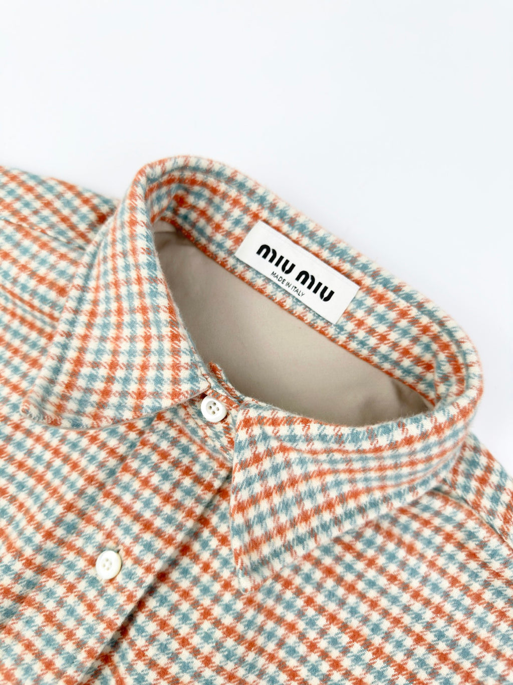 2026 new MM logo checked shirt jacket (CC7036-B70)