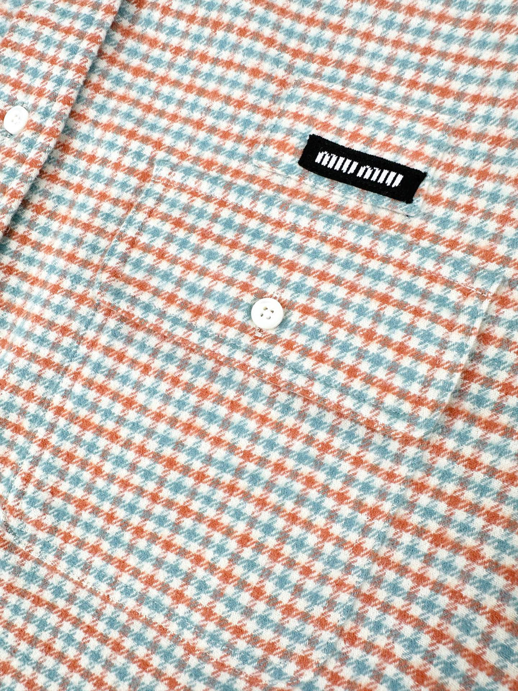 2026 new MM logo checked shirt jacket (CC7036-B70)