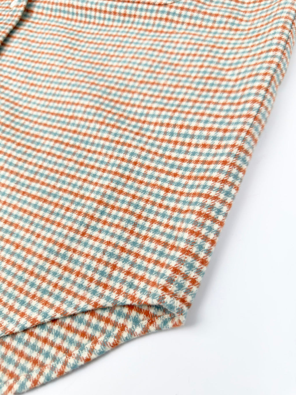 2026 new MM logo checked shirt jacket (CC7036-B70)