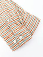 2026 Women's MM Logo Check Shirt Jacket (FF842)