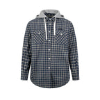 2026 New MM Check Pattern Logo Hooded Coat (BB4034-C20)
