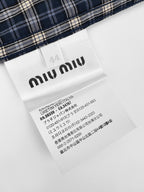 2026 New MM Check Pattern Logo Hooded Coat (BB4034-C20)