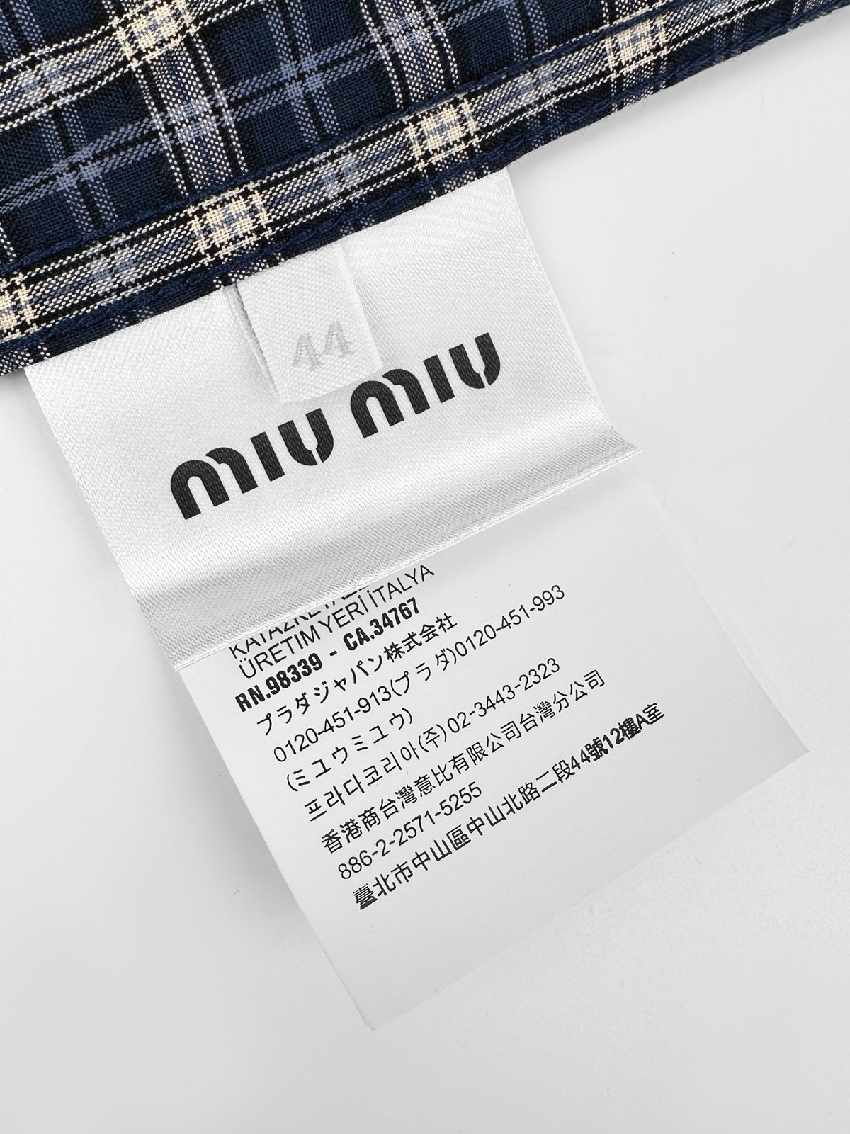 2026 New MM Check Pattern Logo Hooded Coat (BB4034-C20)