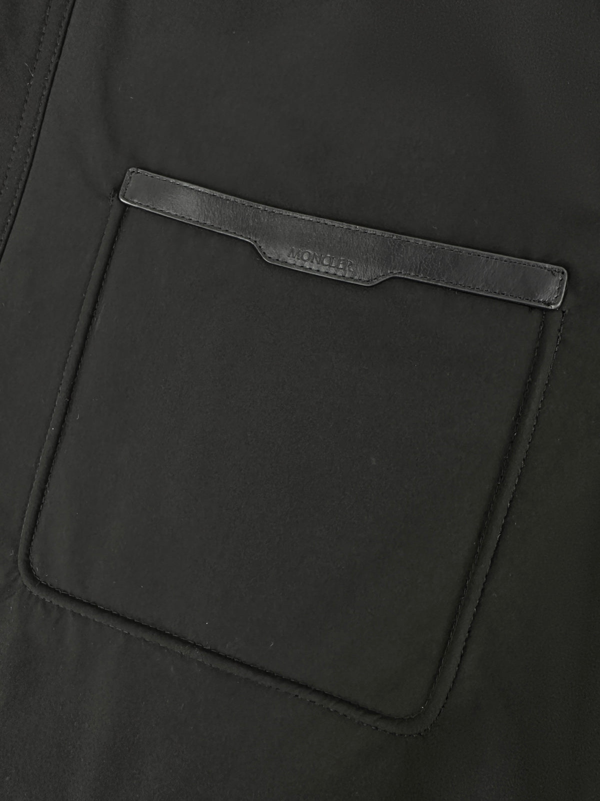 2026 New Mon Leather Patch Logo Down Jacket (AA679-D35)
