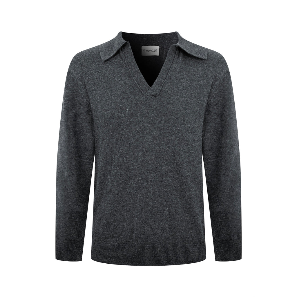 2026 New Model Mon Logo Wool Polo Shirt (AA1041-B25)