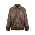 2026 New Model Triangle Brand Single Button Leather Jacket (CC7043-C05)
