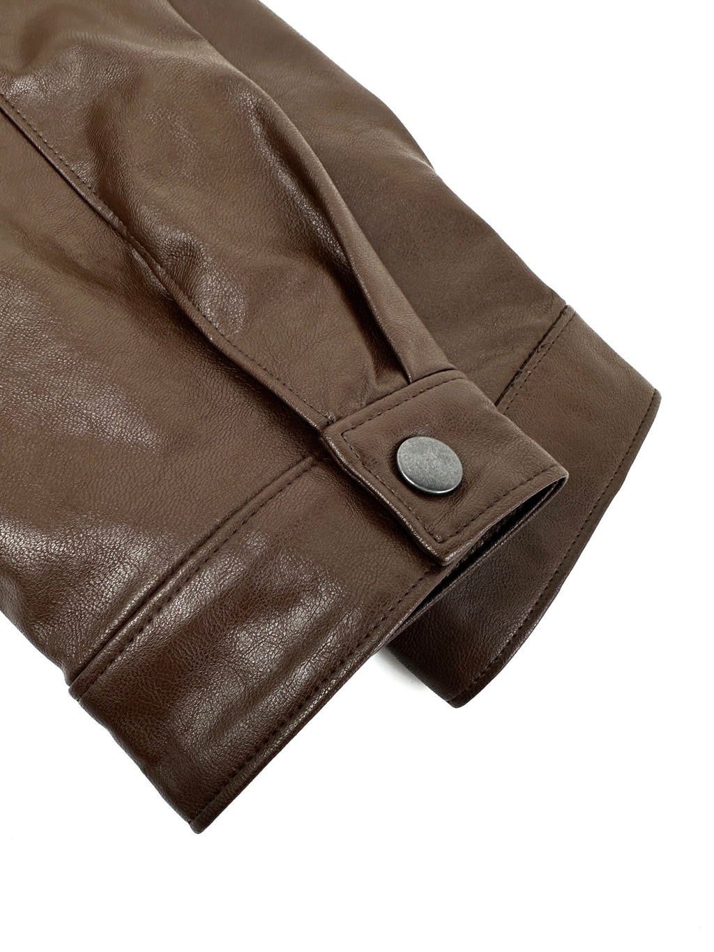 2026 New Model Triangle Brand Single Button Leather Jacket (CC7043-C05)