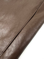 2026 New Model Triangle Brand Single Button Leather Jacket (CC7043-C05)