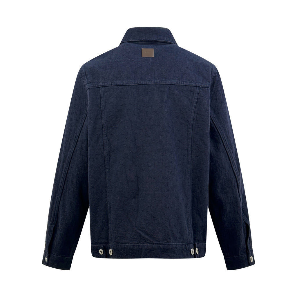2026 New Model CD Logo Printed Denim Jacket (AA1042-B80)