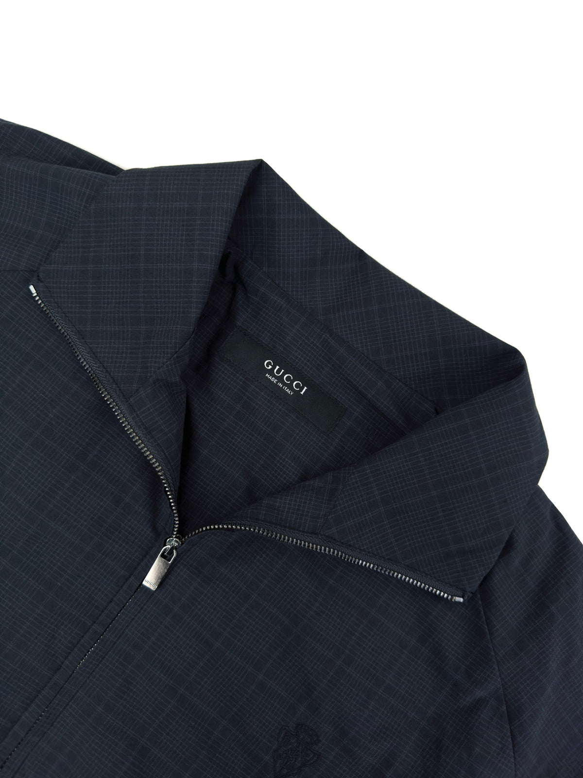 2026 New Model GU Badge Embroidered Checkered Jacket (BB4030-B95)