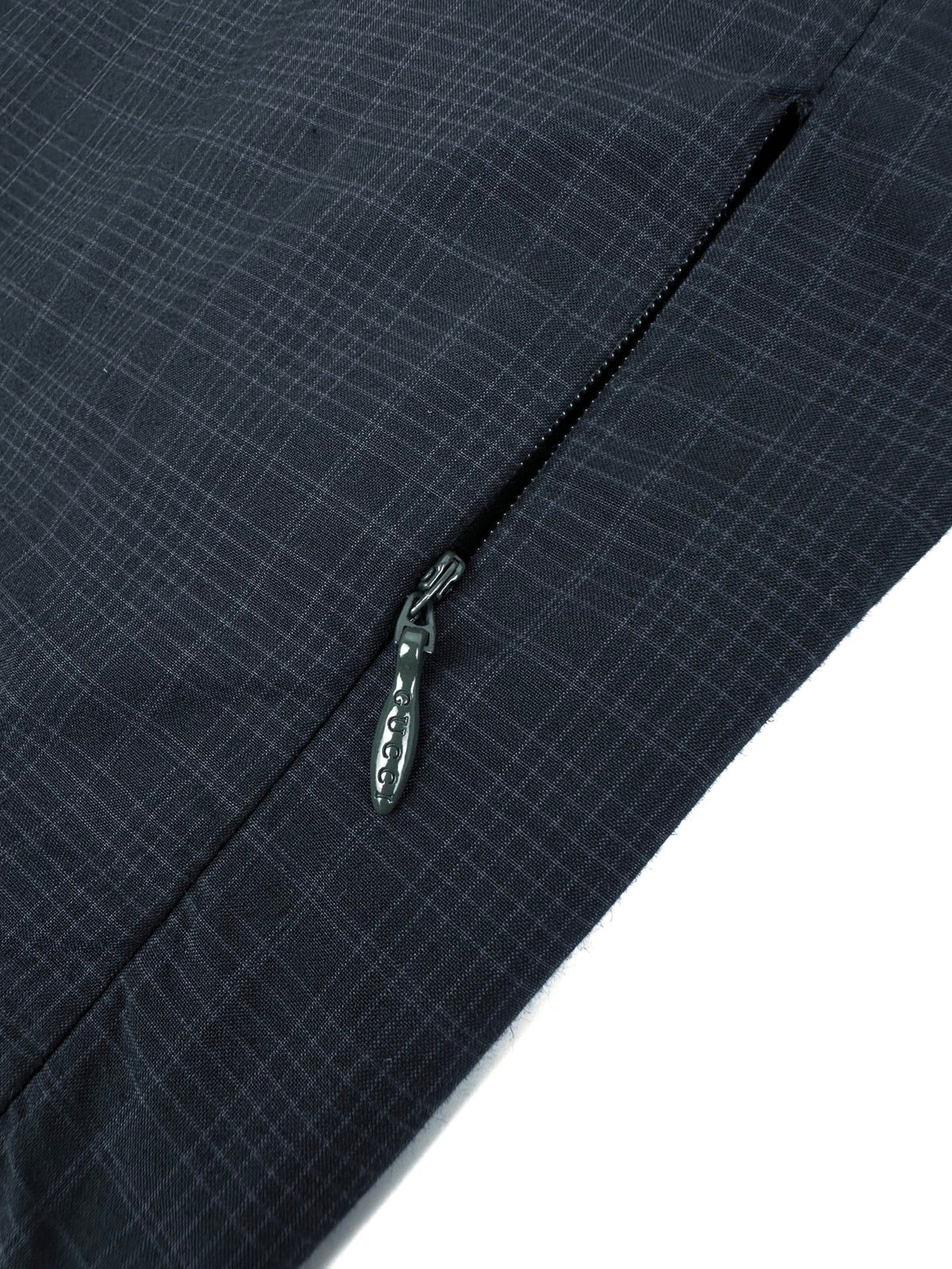 2026 New Model GU Badge Embroidered Checkered Jacket (BB4030-B95)