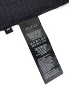 2026 New Model GU Badge Embroidered Checkered Jacket (BB4030-B95)