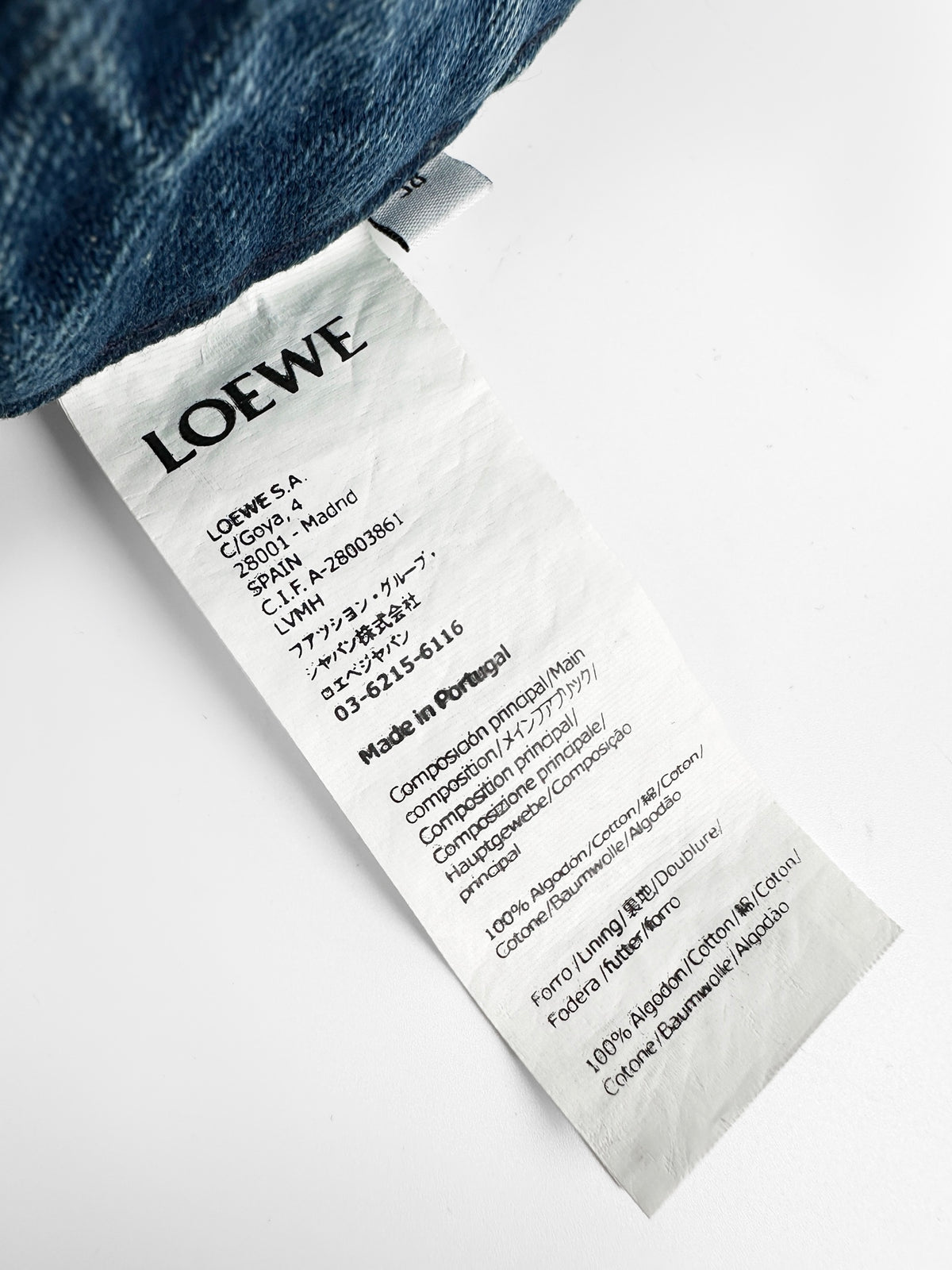 2026 Women's Way Denim Pants with Embroidered Logo (EE455)
