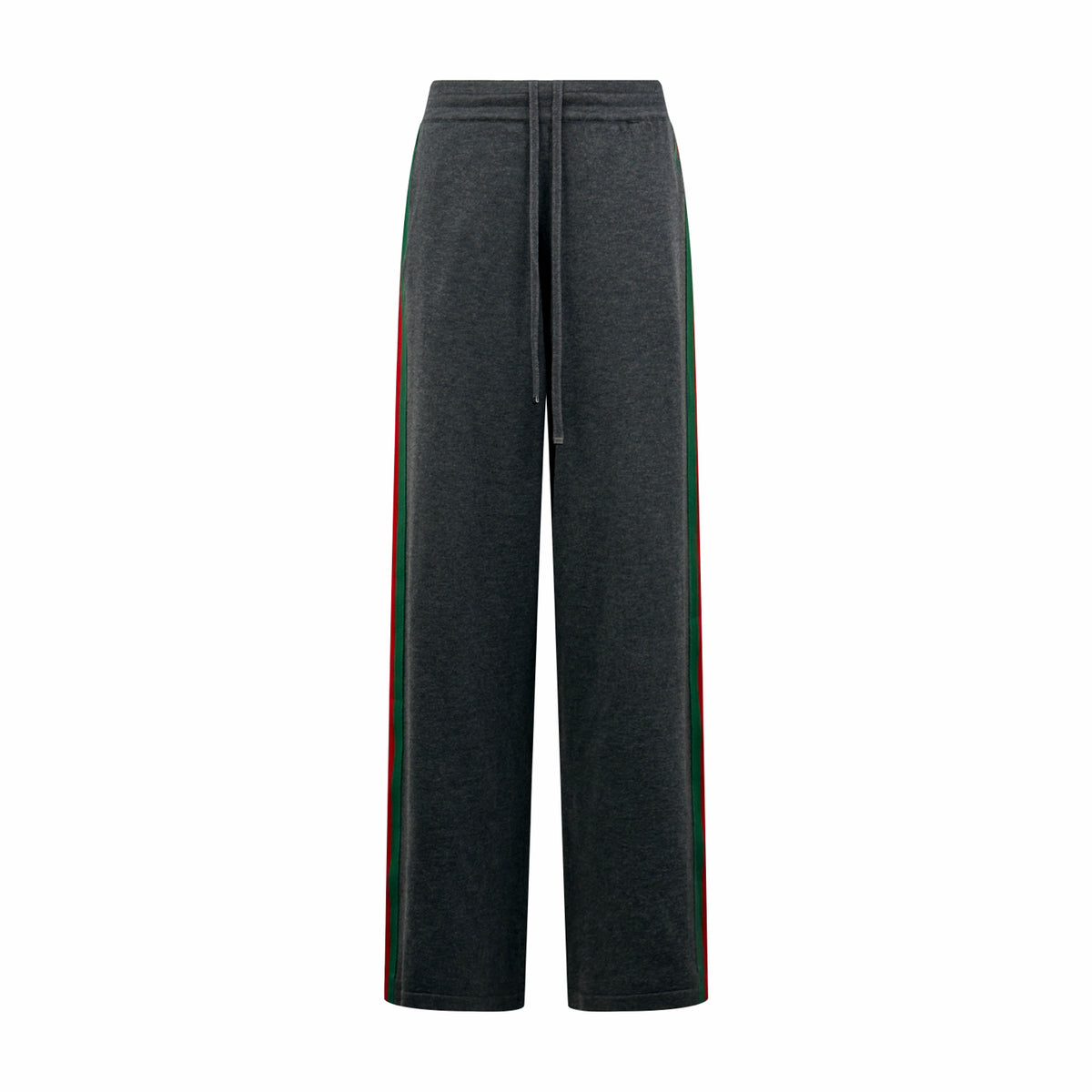 2026 Women's GU Color-Matched Striped Wool Pants (DD205)