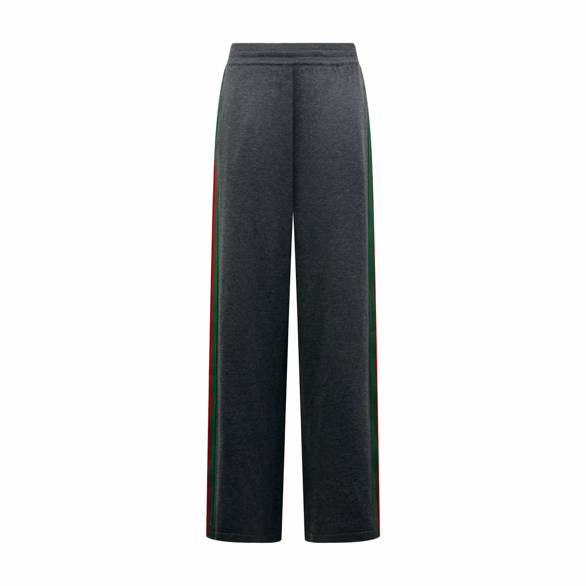 2026 Women's GU Color-Matched Striped Wool Pants (DD205)