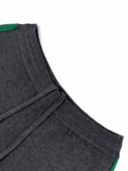 2026 Women's GU Color-Matched Striped Wool Pants (DD205)
