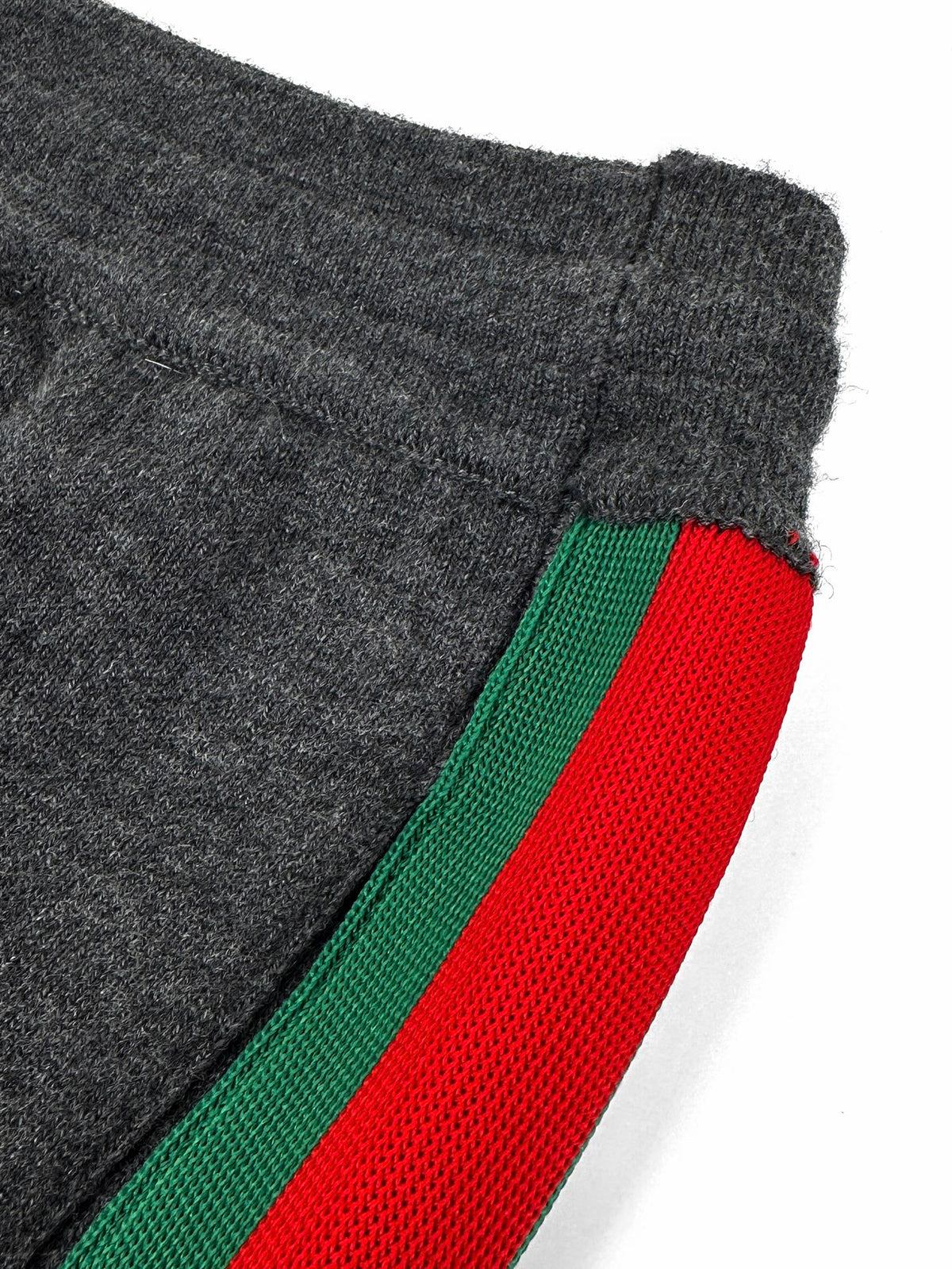 2026 Women's GU Color-Matched Striped Wool Pants (DD205)