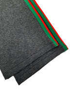 2026 Women's GU Color-Matched Striped Wool Pants (DD205)