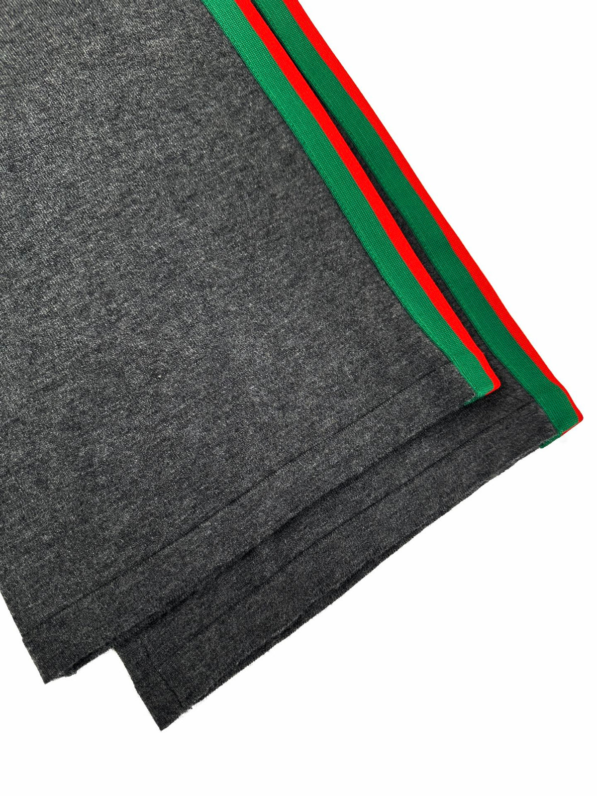 2026 Women's GU Color-Matched Striped Wool Pants (DD205)