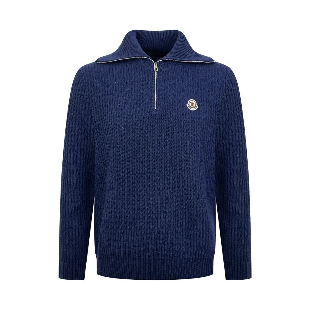 2026 New Model Mon Logo Half-Zip Sweater (AA1015-B40)