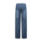 2026 New Model GU Printed and Embroidered Flannel Pants (AA1039-B20)