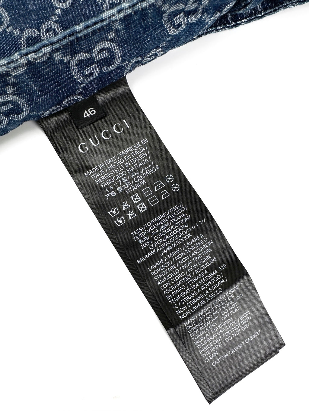 2026 New Model GU Printed and Embroidered Flannel Pants (AA1039-B20)