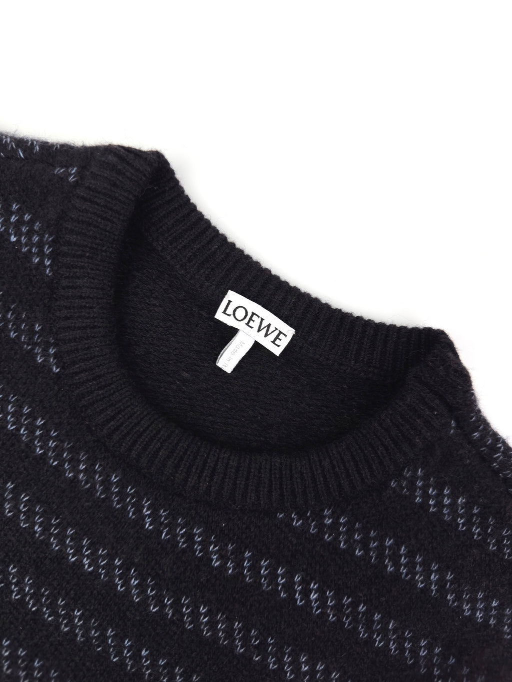 2026 New Style Way Embroidered Striped Jacquard Sweater (AA633-B50)