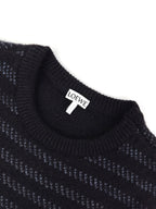 2026 New Style Way Embroidered Striped Jacquard Sweater (AA633-B50)