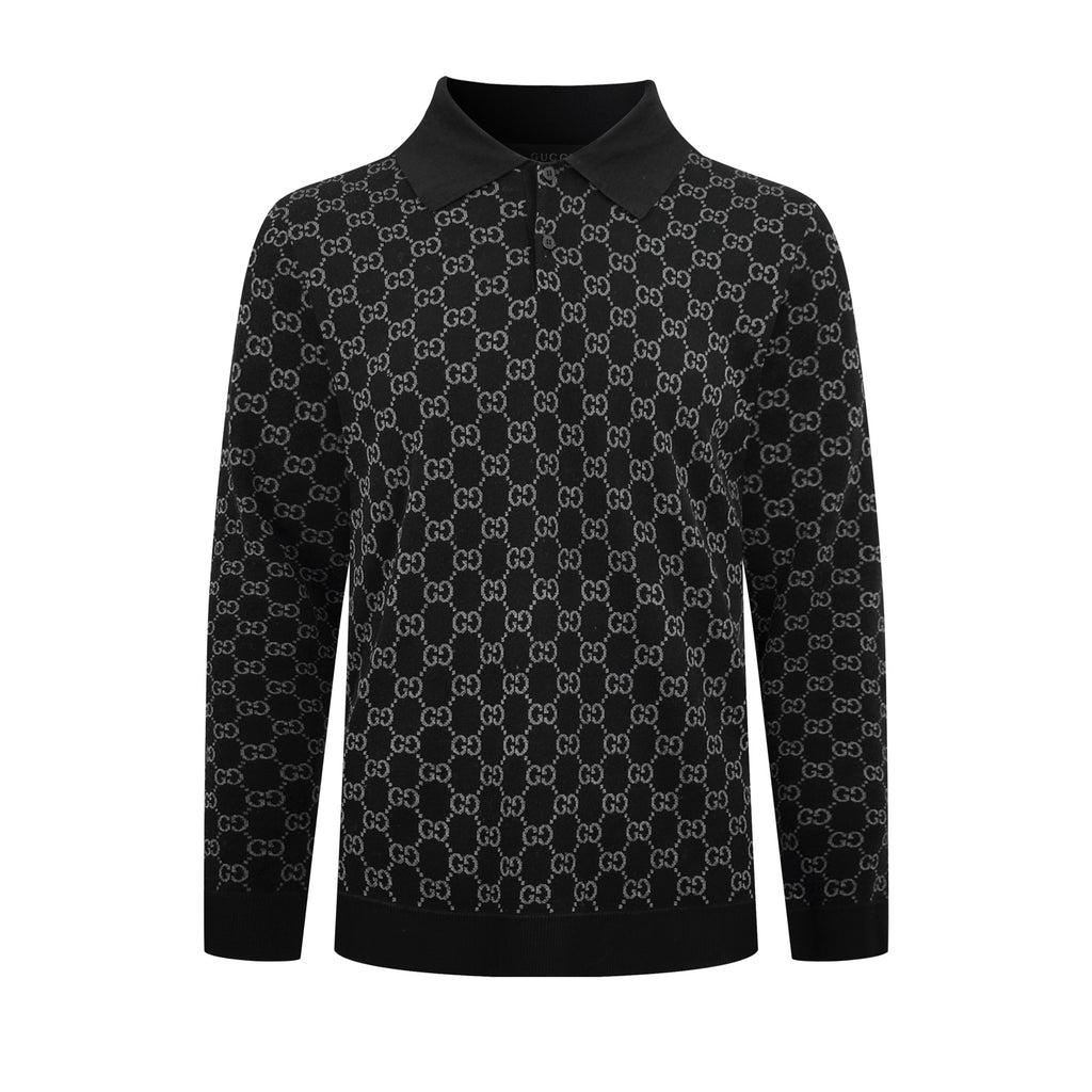 2026 New Model GU Printed GG Plaid Sweater (AA1025-B60)