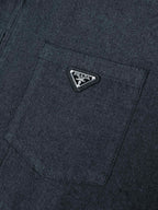 2026 New Model Triangle Brand Denim Jacket (CC7027-B55)