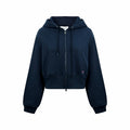2026 Women's Ce Embroidered Zippered Hooded Coat (FF818)
