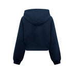 2026 Women's Ce Embroidered Zippered Hooded Coat (FF818)