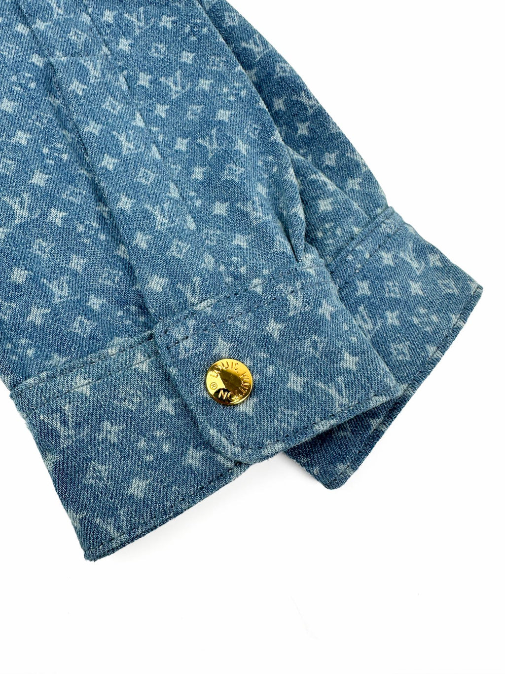 2026 Women's LY Label Full Print Denim Short Shirt (EE454)