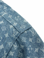 2026 Women's LY Label Full Print Denim Dress (EE451)