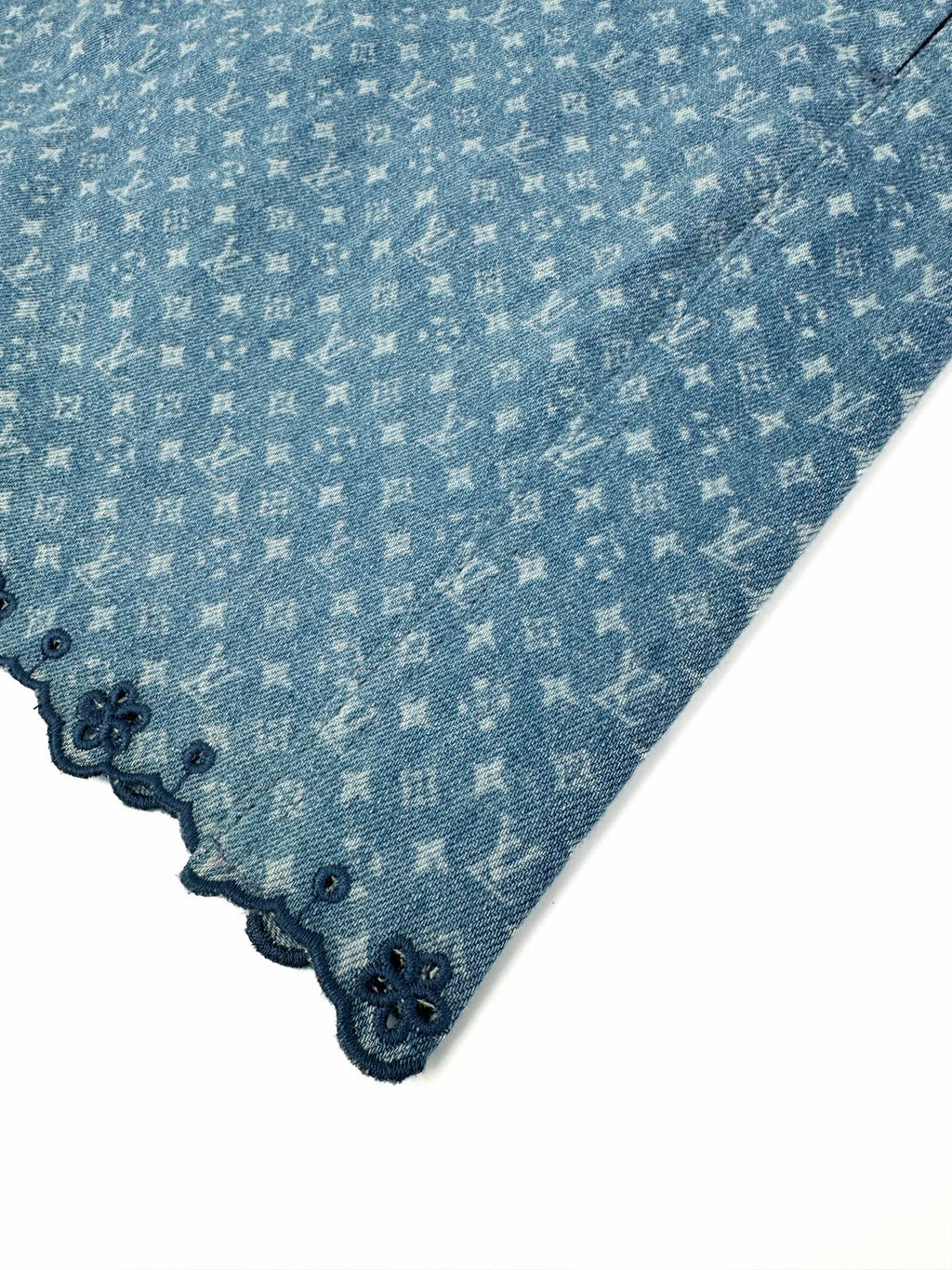 2026 Women's LY Label Full Print Denim Dress (EE451)