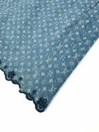 2026 Women's LY Label Full Print Denim Dress (EE451)