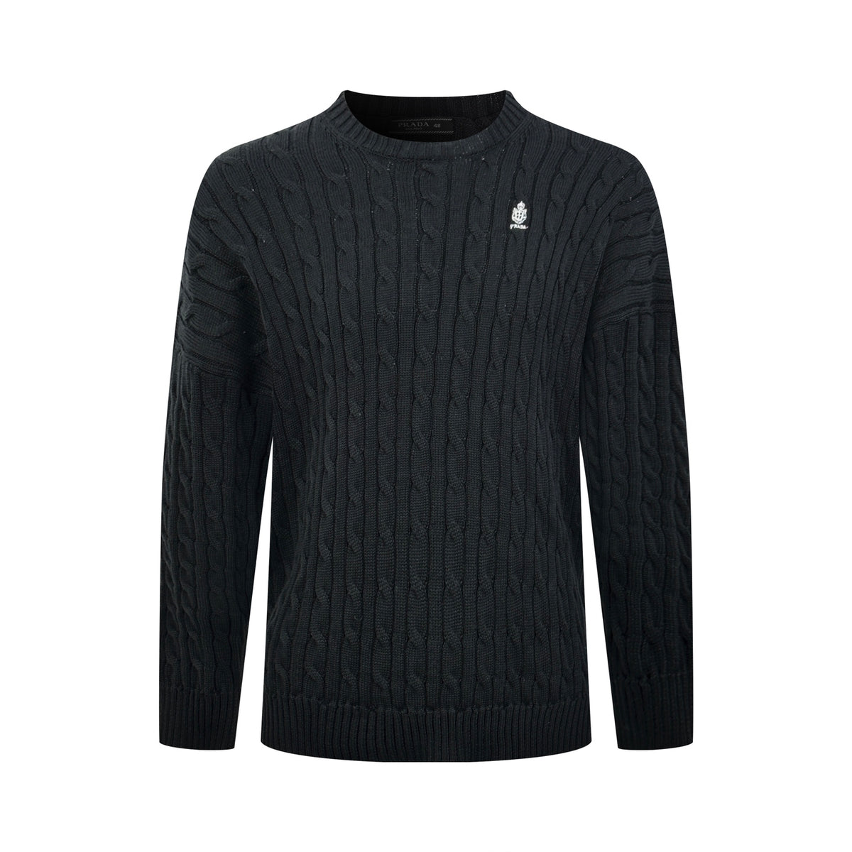 2026 New Model Triangle Brand Embroidered Twisted Knit Sweater (CC7032-B20)