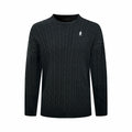 2026 Women's Triangle Brand Embroidered Plaid Sweater (FF839)