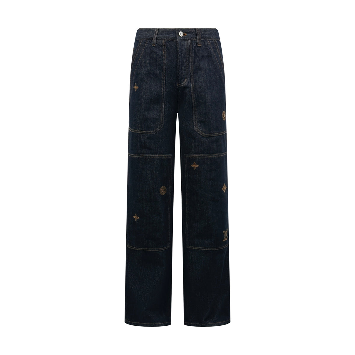 2026 new model LY embroidered logo jeans (BB4058-B70)