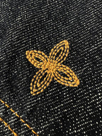 2026 New Model LY Embroidered Logo Denim Jacket (BB4050-C00)