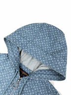 2026 Women's LY Labeled Full-Print Denim Jacket (EE450)