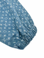 2026 Women's LY Labeled Full-Print Denim Jacket (EE450)