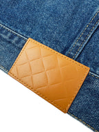 2026 new BV woven leather denim jacket (BB4040-C80)