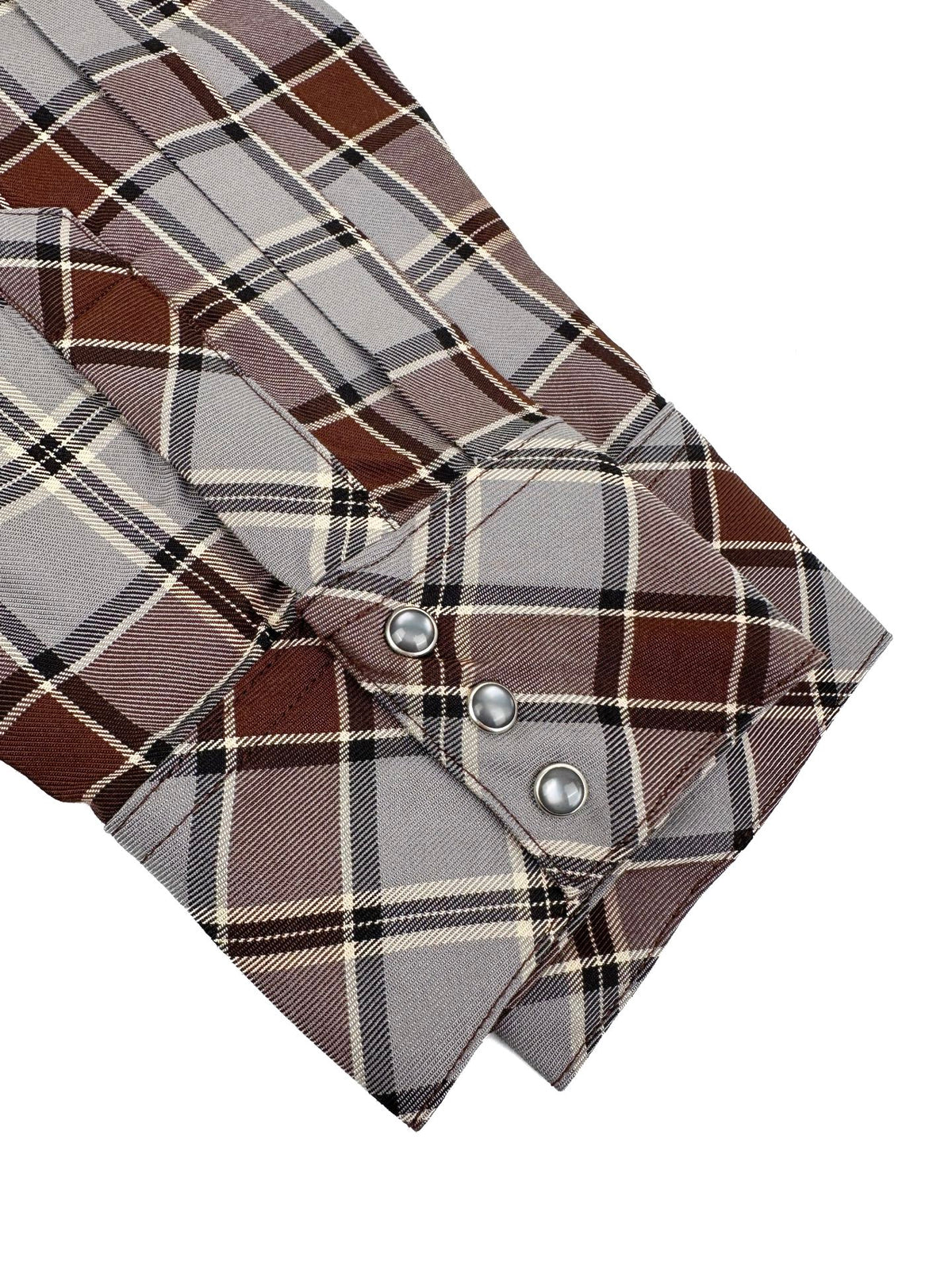2026 New Model Acn Logo Embroidered Checkered Shirt (CC7026-B60)