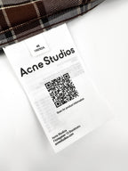 2026 New Model Acn Logo Embroidered Checkered Shirt (CC7026-B60)