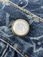 2026 New Model LY Full Embroidery Printed Denim Pants (BB909-C80)