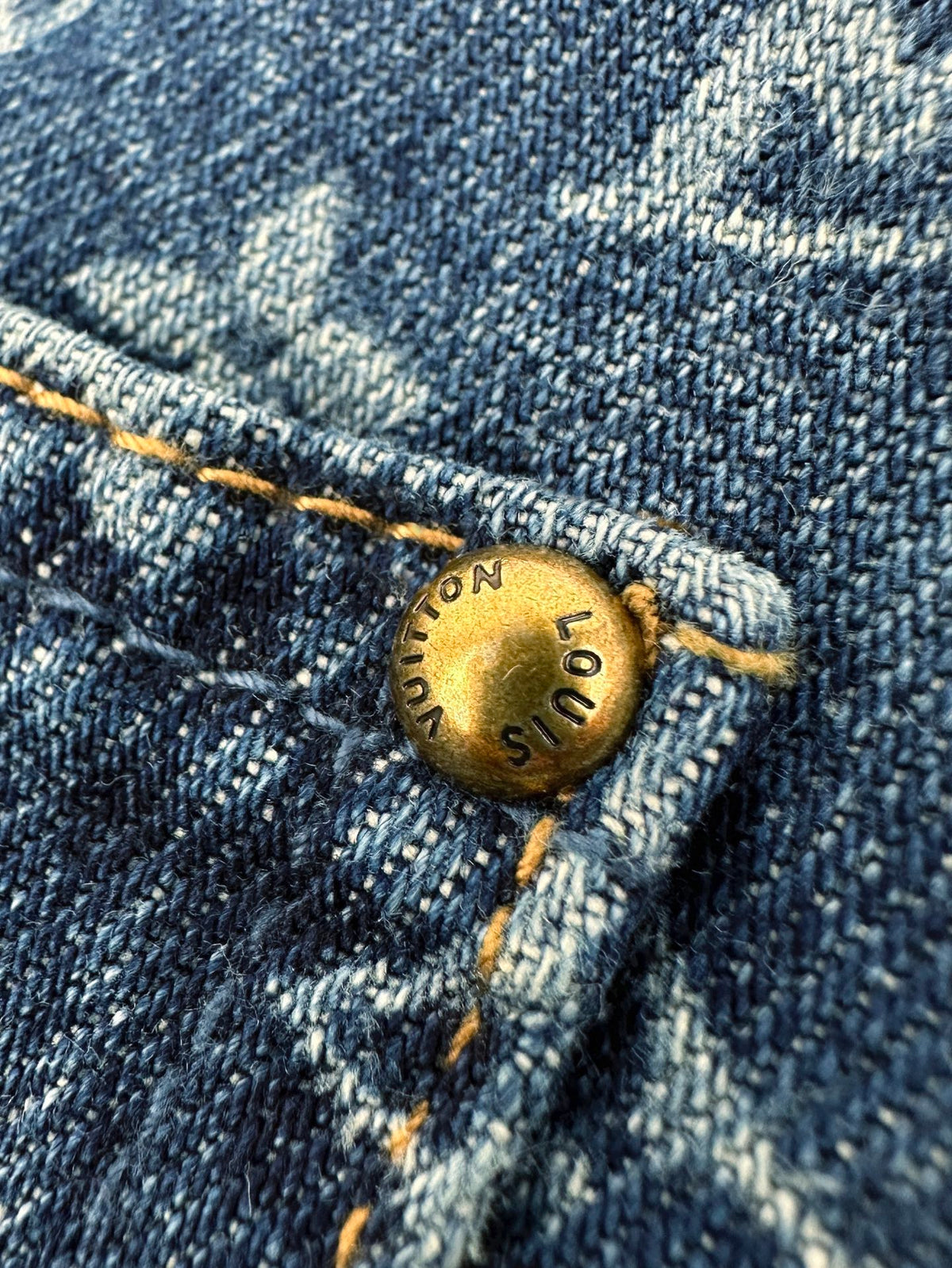 2026 New Model LY Full Embroidery Printed Denim Pants (BB909-C80)
